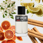 Day Dream scent notes — citrus, tea, ginger, amber, soft woods, inspired by Louis Vuitton Imagination – Larcin