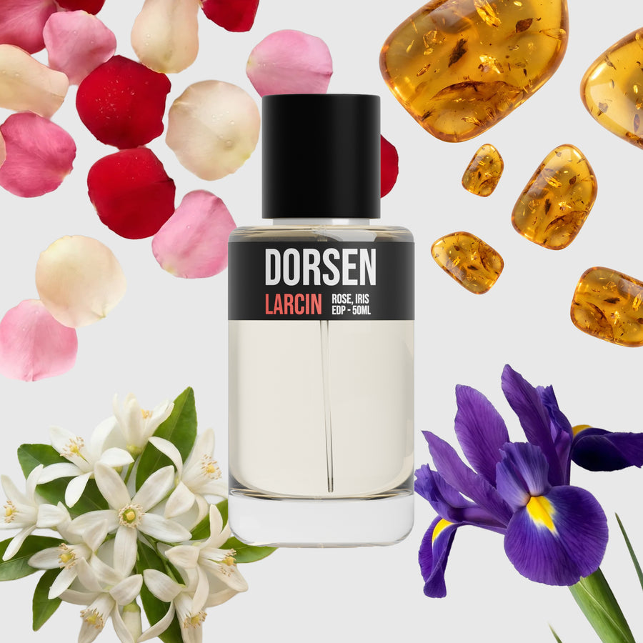 Dorsen scent notes — tuberose, white florals, jasmine, musk, amberwood, inspired by Diptyque Do Son – Larcin