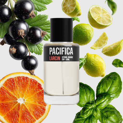 Pacifica scent notes — mint, lemon, blackcurrant, fig, musk, inspired by Louis Vuitton Pacific Chill – Larcin