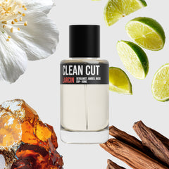 Clean Cut scent notes — bergamot, citrus, crisp woods, dry musk, inspired by Le Labo Bergamote 22 – Larcin