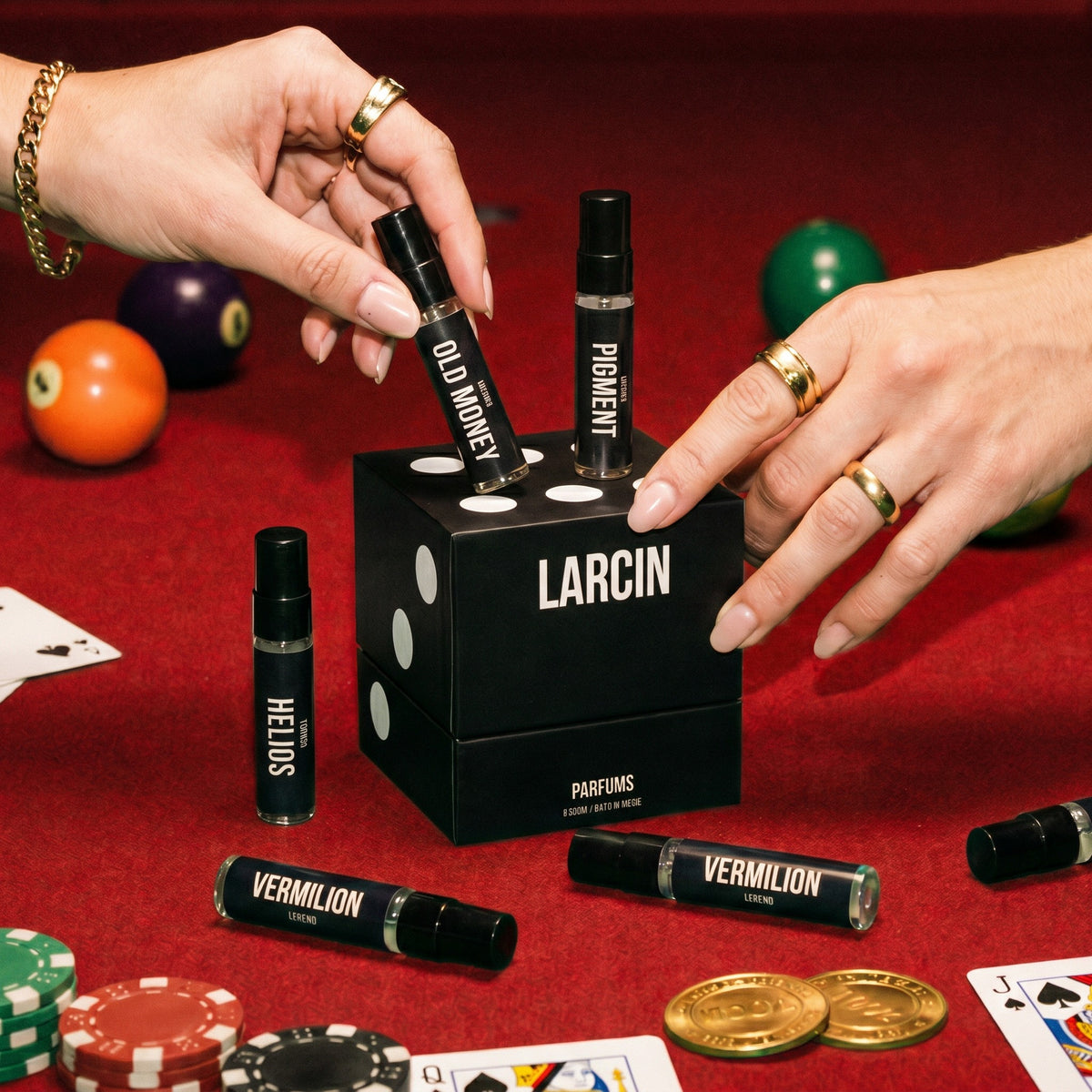 Dealer's Choice perfume discovery set — Larcin