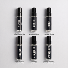 Dealer's Choice perfume sample set: six 5ml Larcin bestsellers and wildcards