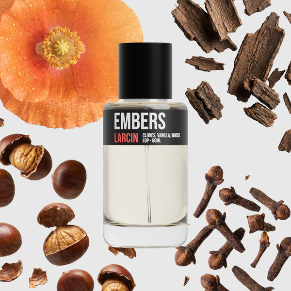 Embers scent notes, inspired by Maison Margiela By the Fireplace – Larcin