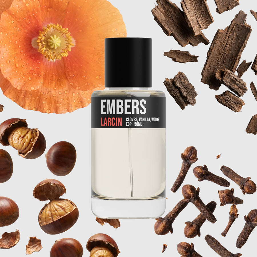 Embers scent notes, inspired by Maison Margiela By the Fireplace – Larcin