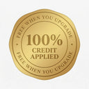 Badge: free when you upgrade to a 50ml bottle