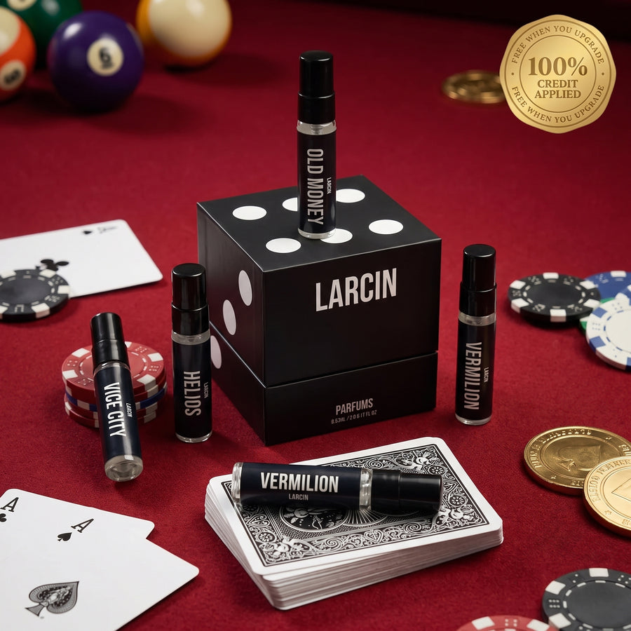 High Roller perfume discovery set: six 5ml samples you choose – Larcin