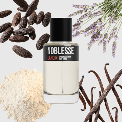 Noblesse scent notes, inspired by Maison Francis Kurkdjian Grand Soir – Larcin