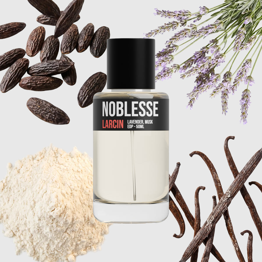 Noblesse scent notes, inspired by Maison Francis Kurkdjian Grand Soir – Larcin