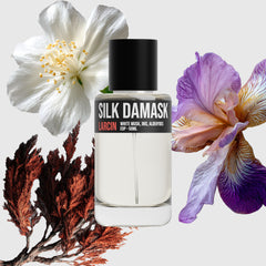 Silk Damask scent notes — pear, lily of the valley, iris, musk, ambrette, inspired by Maison Margiela Lazy Sunday Morning – Larcin