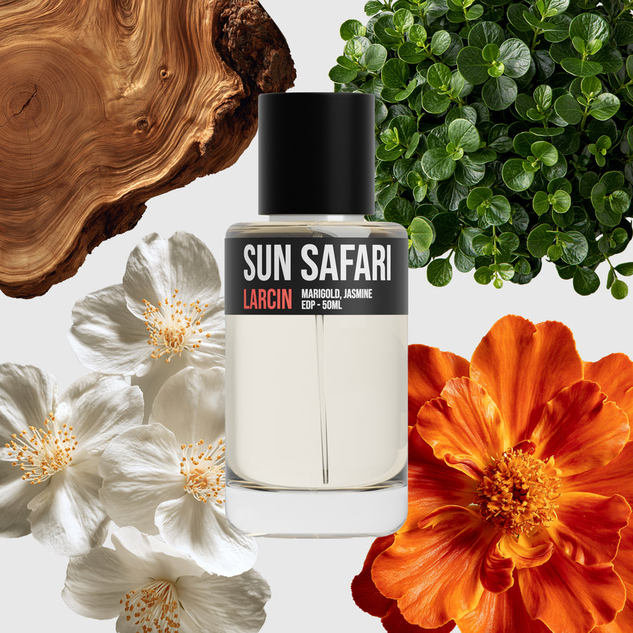 Sun Safari scent notes, inspired by Byredo Bal d'Afrique – Larcin