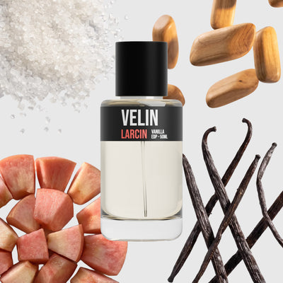 Velin scent notes, inspired by Phlur Vanilla Skin – Larcin